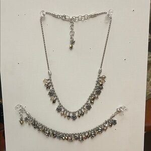 Brighton Silver and Gold Women's Jewelry Set